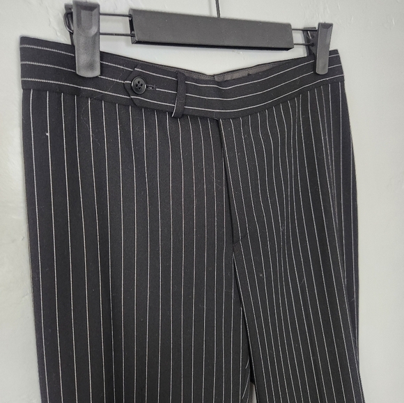 Ralph Lauren Wool Blend Straight Flared Pinstripe Dress Pants sz 2 - Picture 4 of 7
